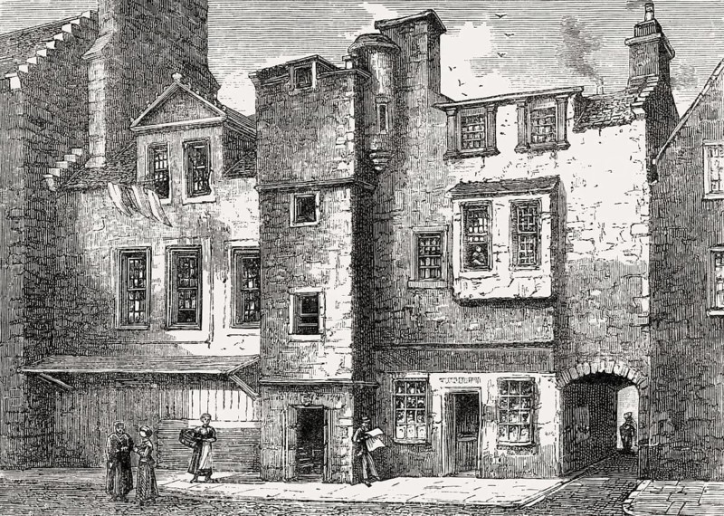 The French Amassadors Chapel, Edinburgh, Scotland, 18th century