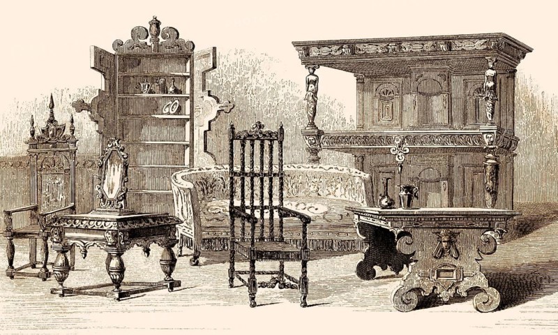 16th century Furniture in England, Great Britain
