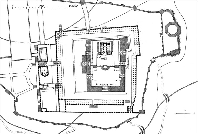 Solomon's Temple, Temple Mount, Jerusalem, Reconstructed by Conrad Schick