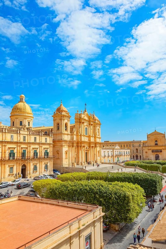 San Nicolò Cathedral, Noto, Noto Valley, Sicily, Italy