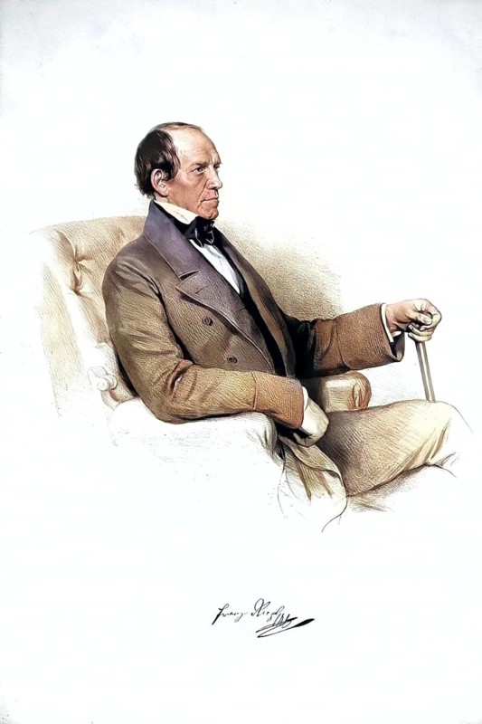 Franz Xaver Riepl, 29 November 1790, 25 April 1857, was an Austrian geologist, railway and metallurgical expert, Historical, digitally restored reproduction from a 19th century original, Record date not stated