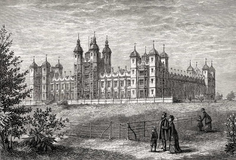Donaldson's Hospital building, Edinburgh, Scotland, 19th century