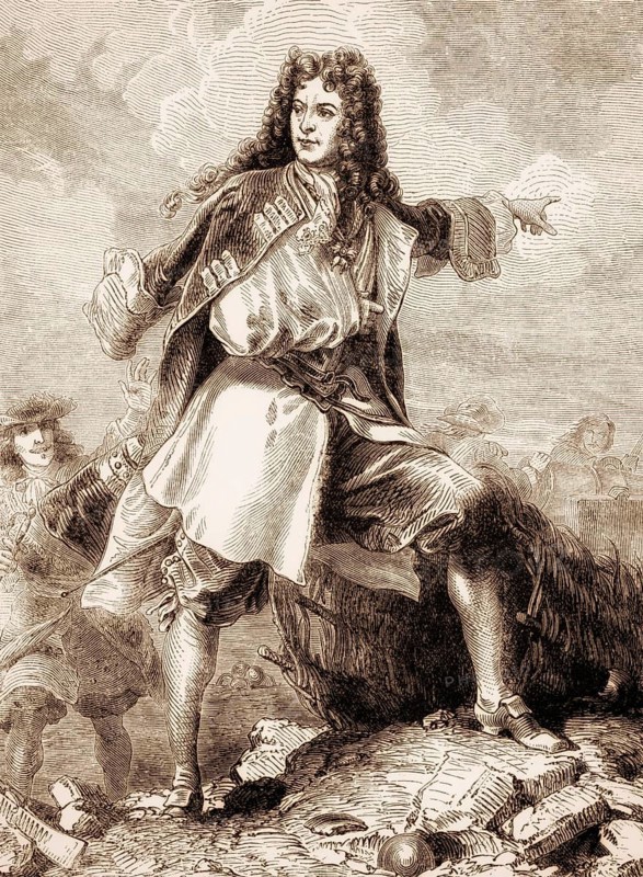 From British Battles onLouis François de Boufflers, Duke of Boufflers, Count of Cagny, 1644-1711, a Marshal of France Land and Sea, by James Grant