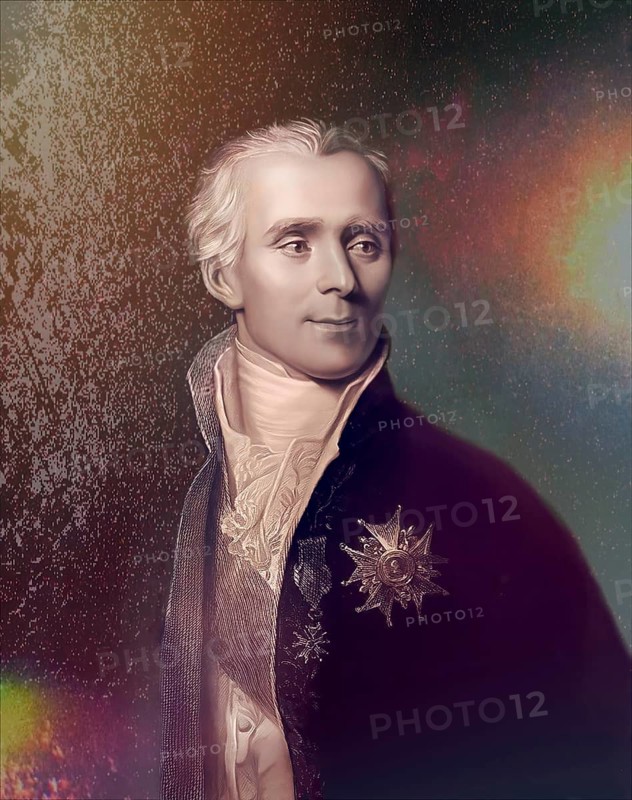 Pierre-Simon Marquis de Laplace, 1749-1827, French physicist, astronomer and mathematician, digitally altered