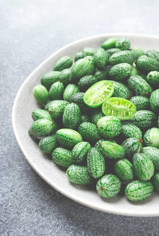 African cucumber, Mexican cucumber, mouse melon, Melothria