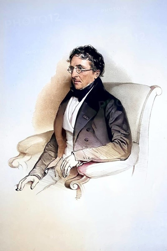 Karl Wilhelm Koch (1785-1860), jeweller and writer in Vienna, Historical, digitally restored reproduction from a 19th century original, Record date not stated