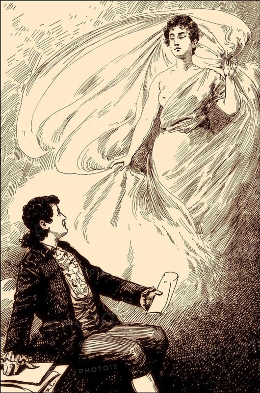 Goethe's inspiration, Johann Wolfgang von Goethe, a German poet