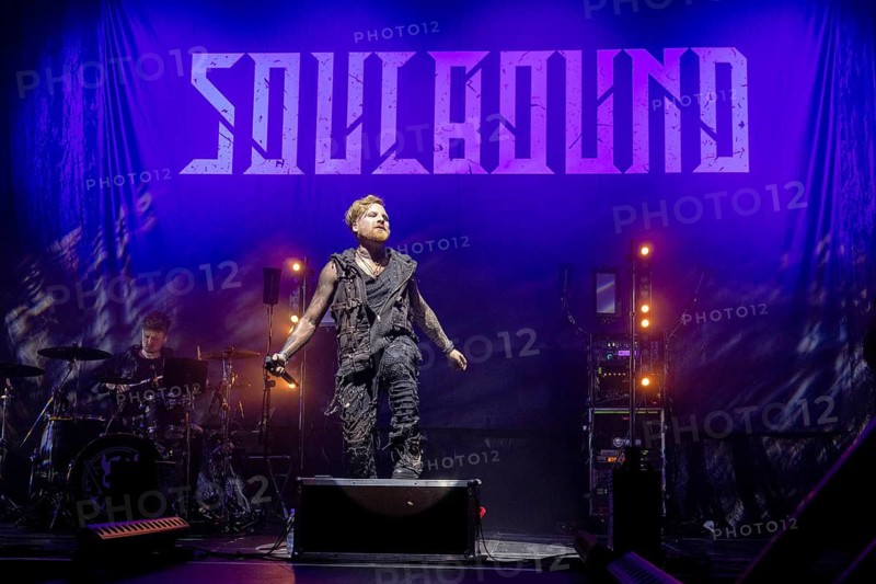 Johannes Johnny Stecker, Singer, Soulbound, Metal Band, D, live at Columbiahalle Berlin on 10 October 2025