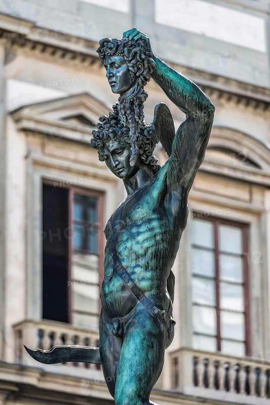Perseus with the head of Medusa, sculpture, art, Renaissance, tourist attraction, monument, sculpture, representation, culture, famous, Piazza della Signoria, Florence, Tuscany, Italy