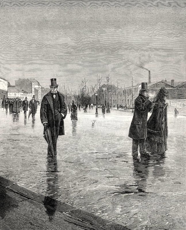 Le Retour de l'enterrement by Jean Béraud, Parisian life, Belle Époque
