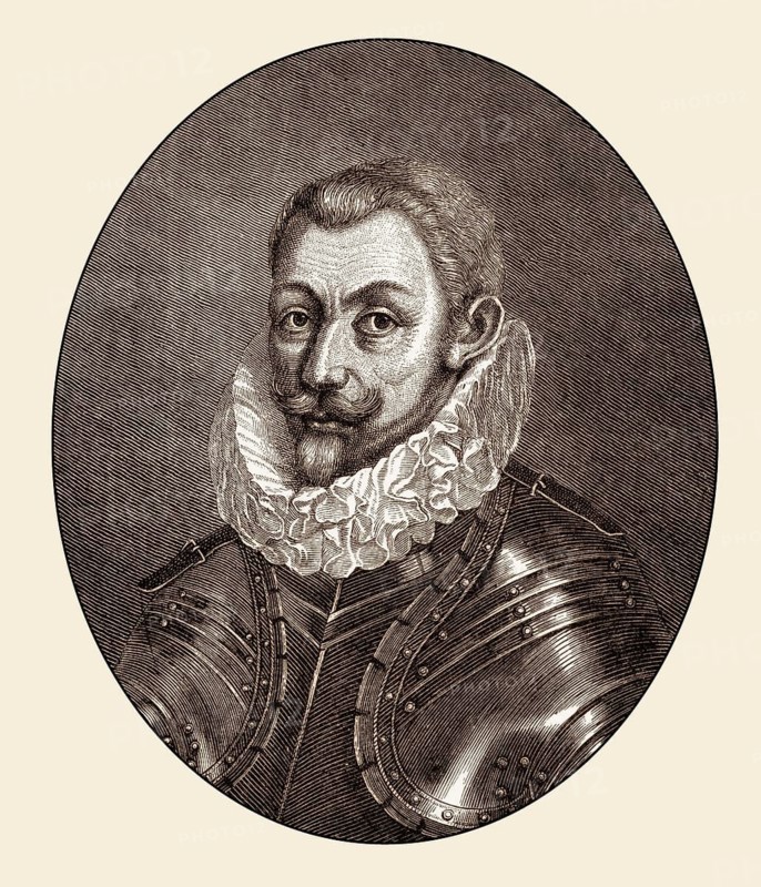 Johann t'Serclaes Count of Tilly, 1559 - 1632, army commander and commander of the Catholic League during the Thirty Years' War