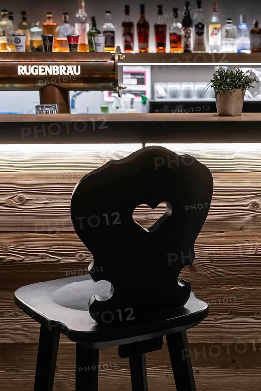 Symbol photo bar stool