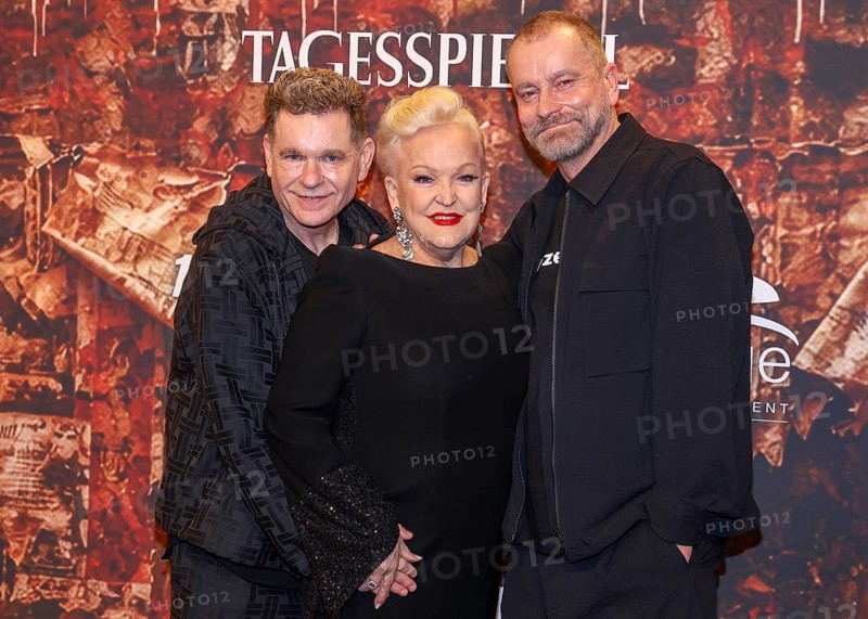 Peter Plate, Angelika Milster and Ulf Leo Sommer at the premiere - We Are Alive - The Berlin Musical on 21.03.2026 at the Theater des Westens