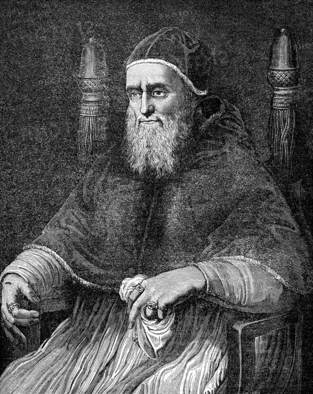 Pope John XII, head of the Catholic Church from 16 December 955 to his death in 964