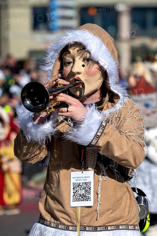 Guggenmusik Eskimo trumpet
