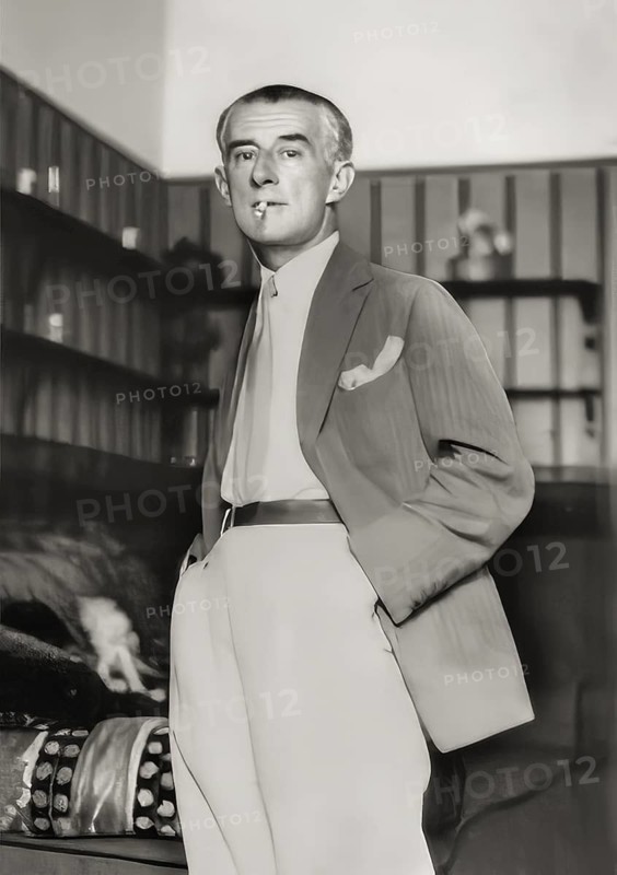 Joseph Maurice Ravel, 1875 – 1937, French composer, pianist and conductor, leading musician in Impressionism, 1928, digitally edited