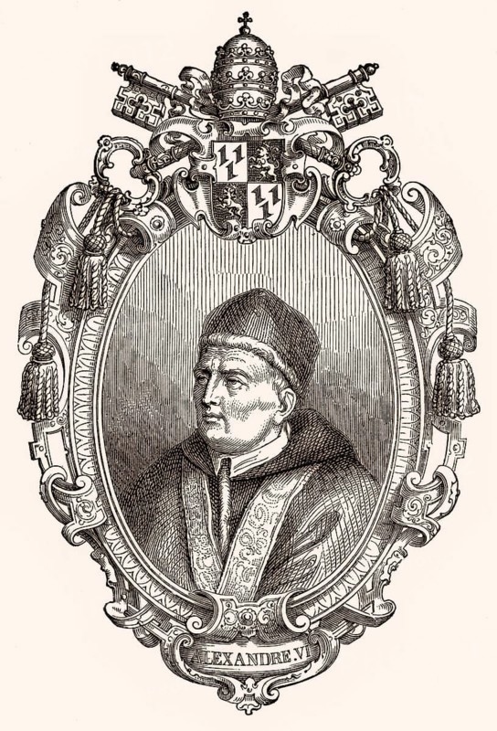 Alexander VI, 1431 – 18 August 1503, was Pope from 11 August 1492 until his death