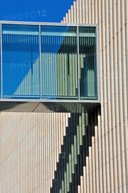Kunsthalle Weishaupt, Ulm's New Centre at Hans-und-Sophie-Scholl-Platz, Ulm, Baden-Württemberg, Germany