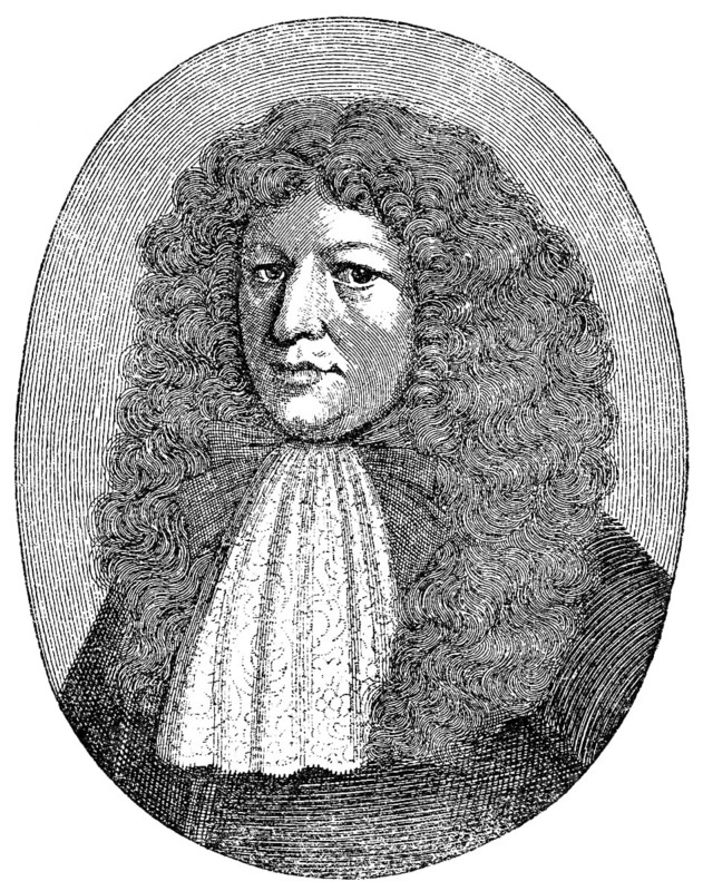Franz von Meinders, 1630 - 1695, statesman of Prussia, 17th century, Germany, Europe, Portrait von Franz von Meinders, 1630 - 1695, brandenburgischer Staatsmann