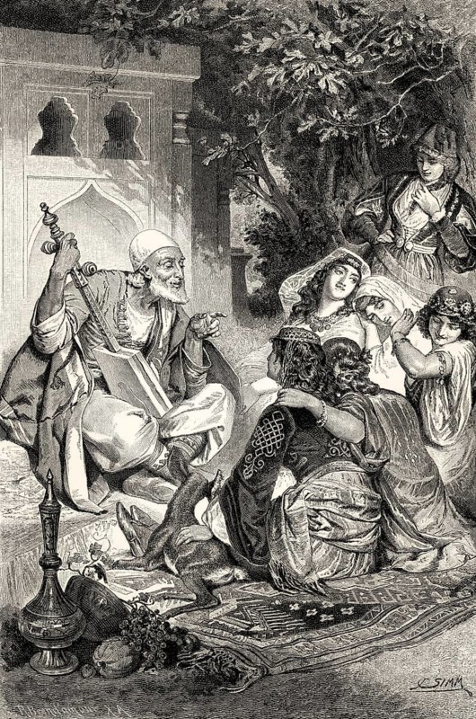 BOOK OF ZULEIKA, BUCH SULEIKA, West-eastern Diwan, West-östlicher Divan, poem by Johann Wolfgang von Goethe