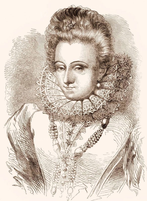 Gabrielle d'Estrées, 1573 – 1599, a mistress, confidante and adviser of Henry IV of France
