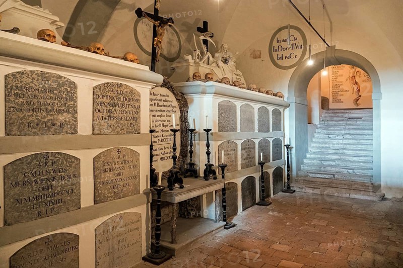 Tomb of the Abbots of St. Mang Monastery, Füssen, Allgäu, Bavaria, Germany