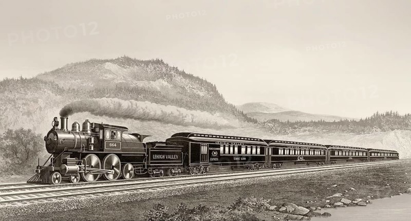 Black Diamond Express, New York to Buffalo, 19th century