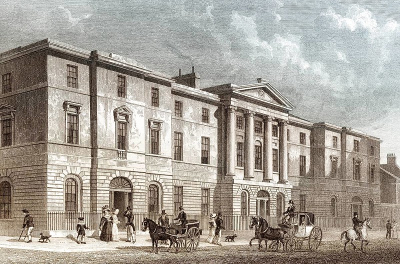Assembly Rooms, George Street, Edinburgh, Scotland, 19th century, from Modern Athens by Th. H. Shepherd