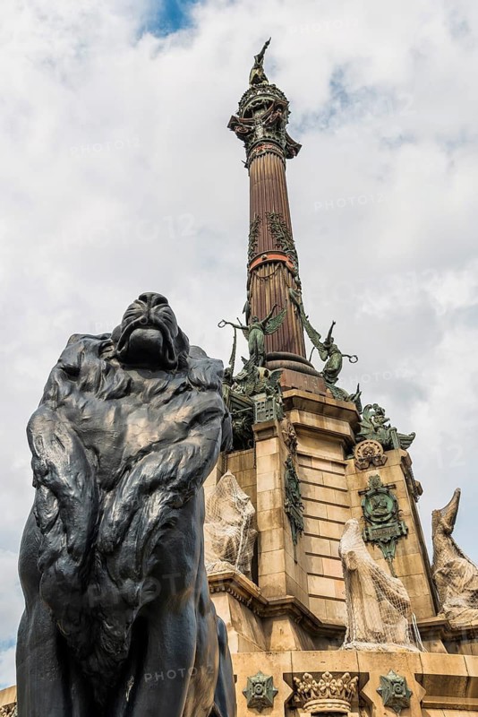 Statue of Christopher Columbus, Barcelona, Spain