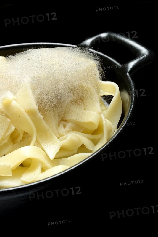 Mould on pasta, mould on food