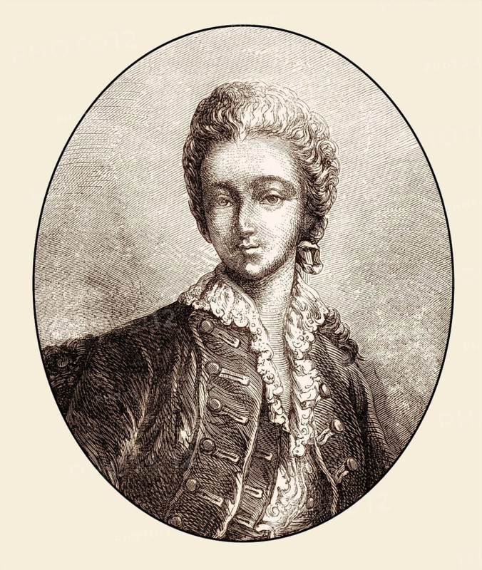 Jeanne Bécu, comtesse du Barry, 1743 –1793, last mistress of king Louis XV of France