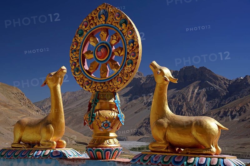 Asia, India, North India, Key Monastery in Spiti, Spiti, North India, India
