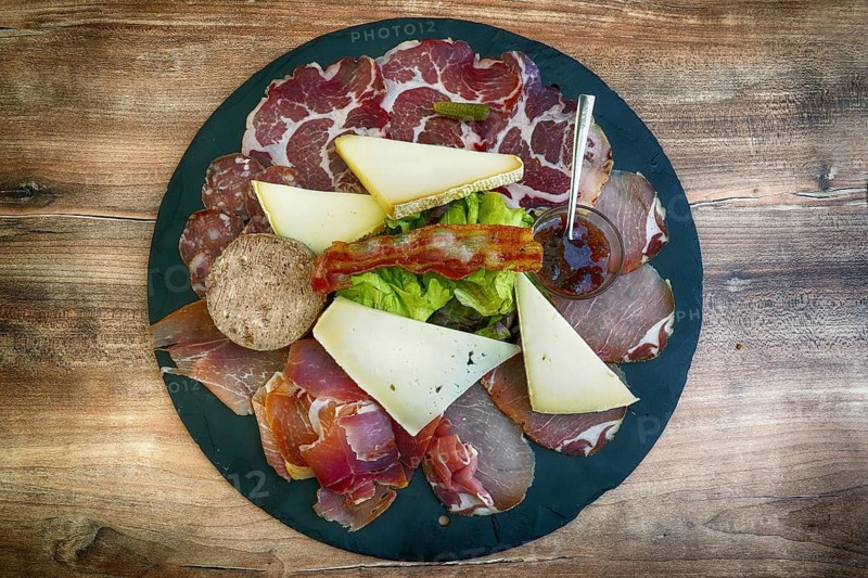 France - Corsica - charcuterie plate