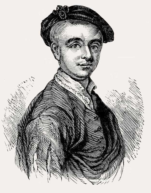 Allan Ramsay, 1686 – 1758, a Scottish poet, publisher and librarian