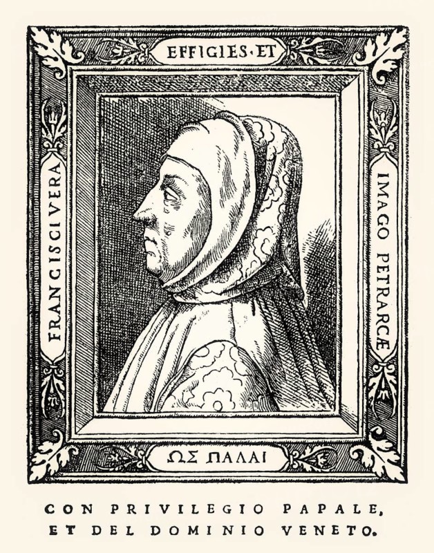 Il Petrarca spirituale, Girolamo Malipiero, Italian woodcut, 1536