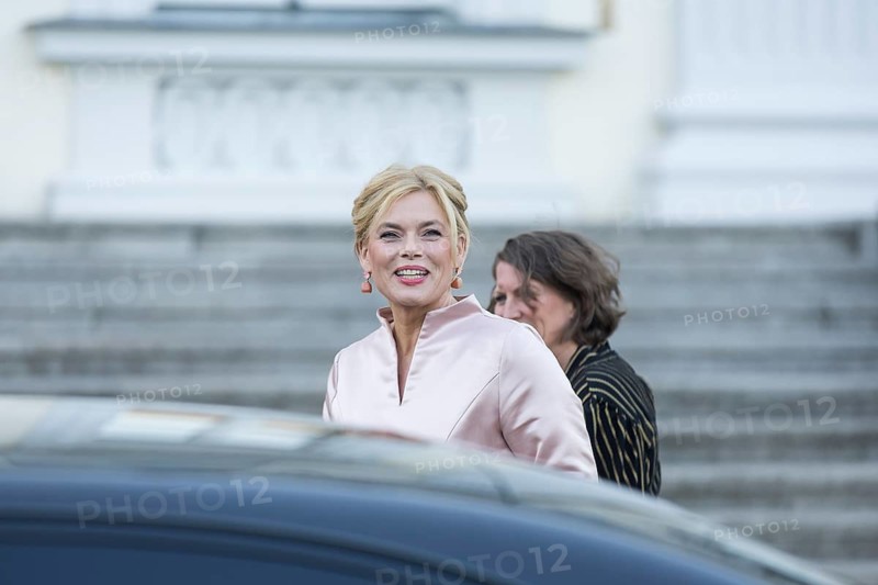 Julia Klöckner (President of the German Bundestag) arriving at the festive dinner to mark the 60th anniversary of the establishment of diplomatic relations between the Federal Republic of Germany and the State of Israel on 12 May 1965 at Bellevue Palace. The dinner, hosted by Federal President Frank-Walter Steinmeier and First Lady Elke Büdenbender, will also be attended by the President of the State of Israel Isaac Herzog and his woman Michal Herzog. Berlin, 12.05.2025