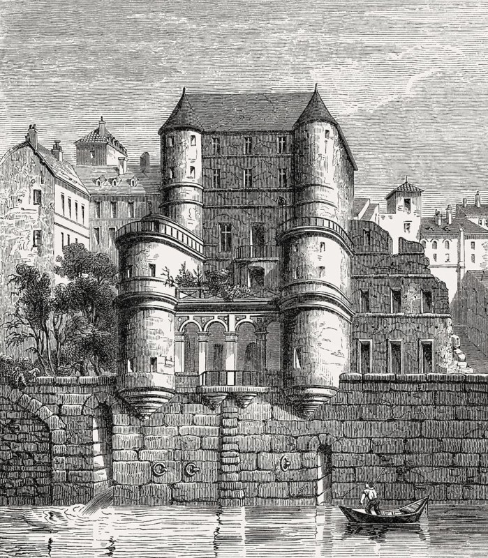 L'Hôtel des Ursins, 14th century, now Place de l'Hôtel de Ville, Paris, France