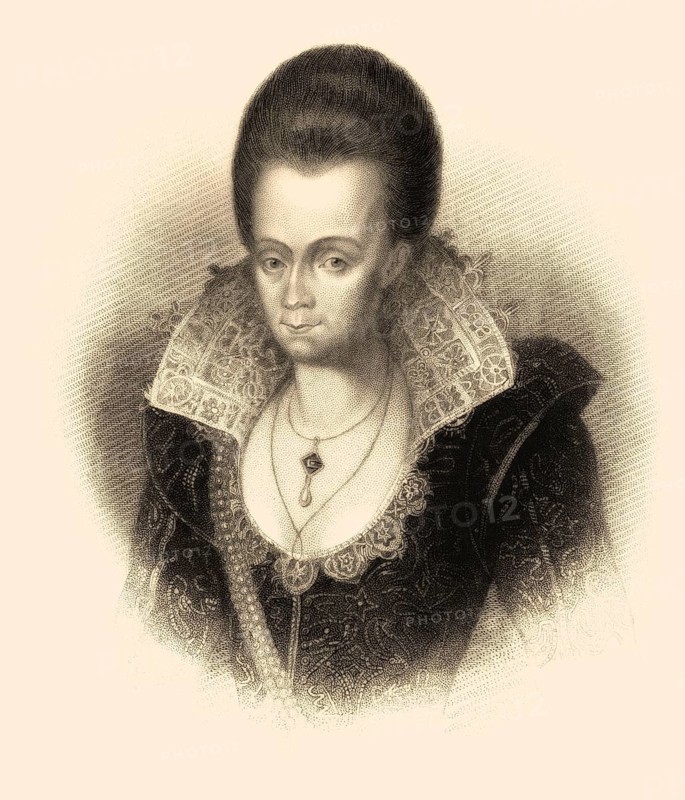 Lady Arbella Stuart or Arabella Stewart, 1575-1615, an English noblewoman, considered a possible successor to Queen Elizabeth I of England, Great Britain