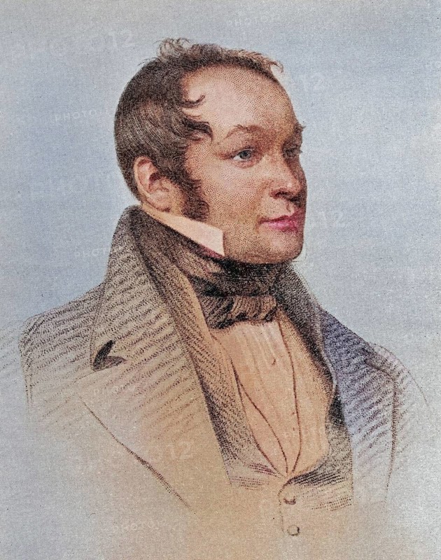 Richard Harris Barham, pseudonym Thomas Ingoldsby, 1788-1845, English and humourist, illustration from the book The Masterpiece Library of Short Stories, Historical, digitally restored reproduction from a 19th century original, Record date not stated