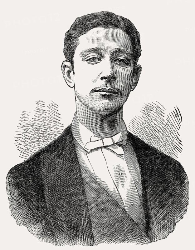 Napoléon, Prince Imperial, 1856 –1879, also known as Louis-Napoléon Bonaparte, From British Battles on Land and Sea, by James Grant