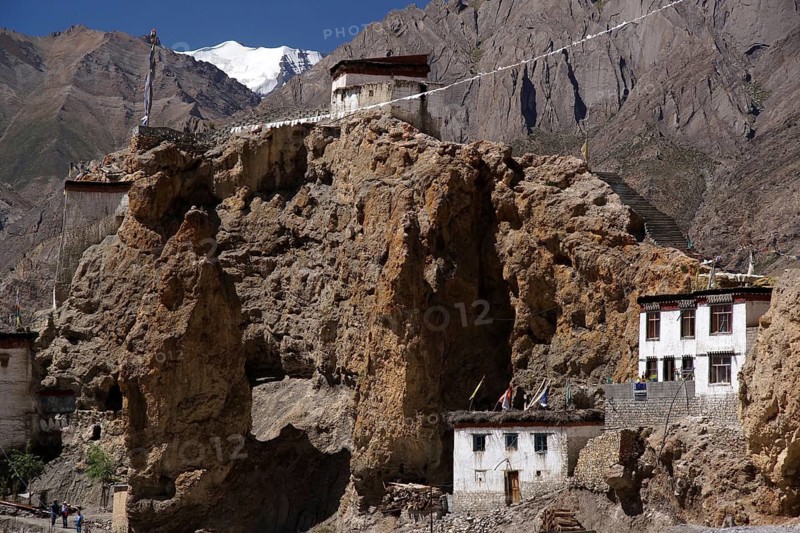 Asia, India, North India, Dankar Monastery in Spiti, Spiti, North India, India