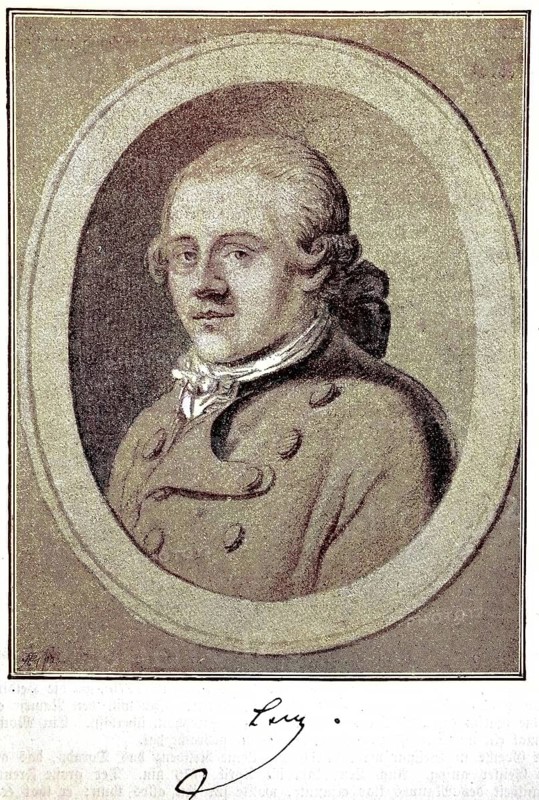 Jakob Michael Reinhold Lenz, 23 January 1751, 4 June 1792, was a German-Baltic writer, digital reproduction of an original from the 19th century, original date unknown