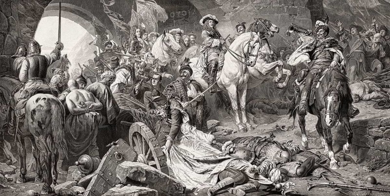 Death of Abdurrahman Abdi Pasha, Battle of Buda, 1686