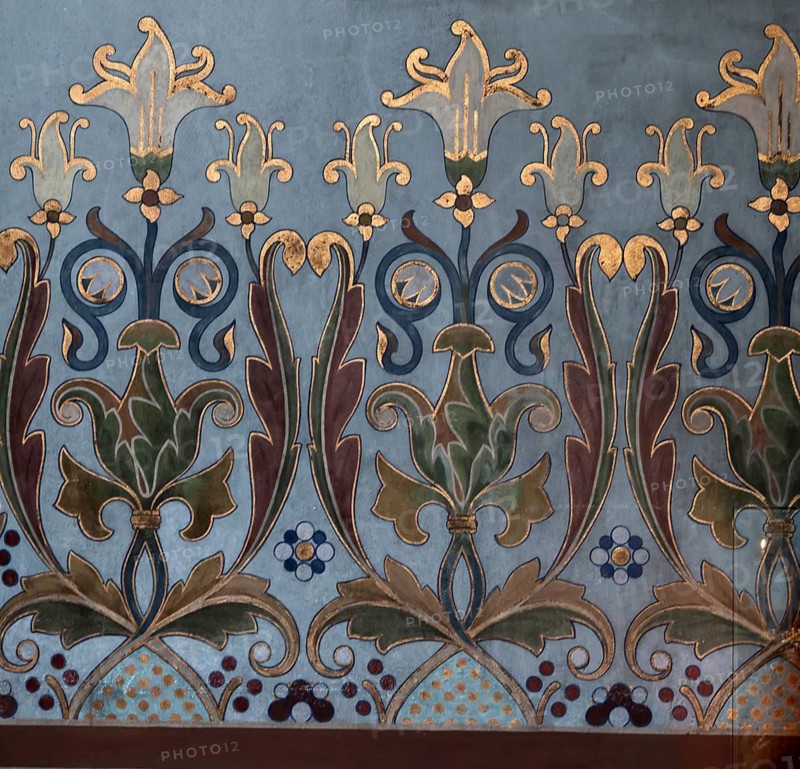 Wall painting, Russian chapel, Mathildenhöhe Darmstadt, UNESCO World Heritage, Germany