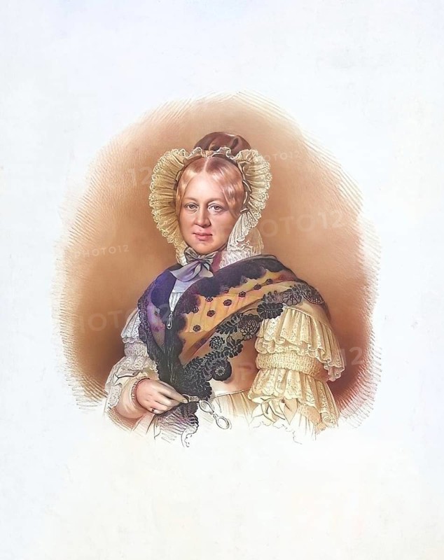 Henriette Princess of Nassau-Weilburg (born 22 April 1780 in Kirchheim-Bolanden, died 2 January 1857 in Kirchheim unter Teck Castle) was a German noblewoman from the House of Nassau. She was the woman of Duke Ludwig von Württemberg, Historical, digitally restored reproduction from a 19th century original, Record date not stated