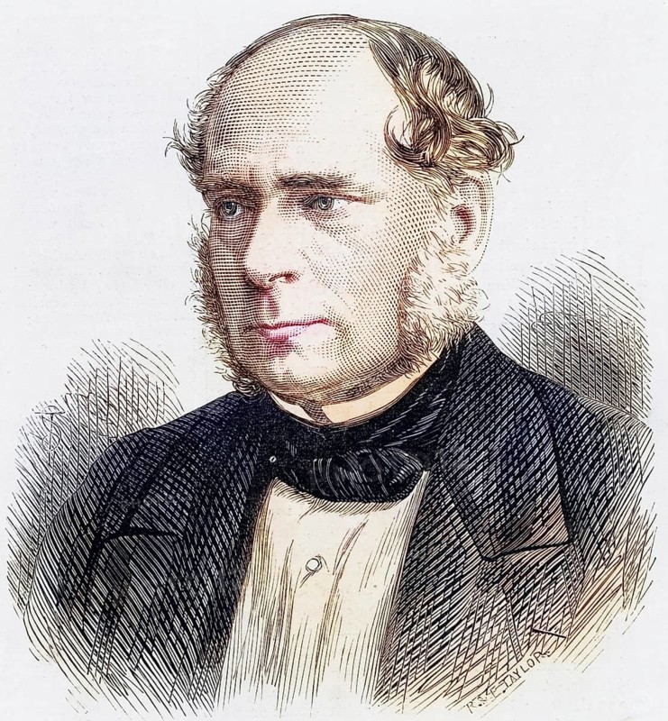 Henry Bessemer (1813-1893) English engineer, inventor and industrialist. His inventions included the Bessemer steel process and the Bessemer converter, Historic, digitally restored reproduction from a 19th century original, Record date not stated