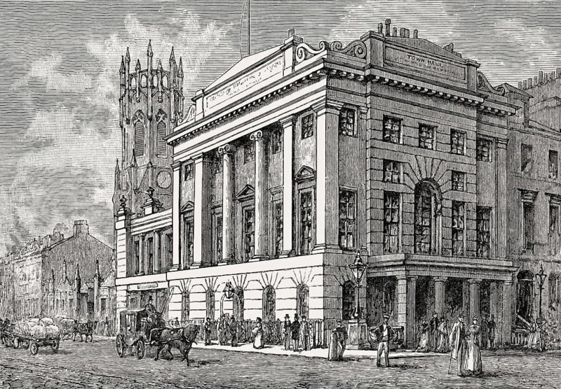 Leith Town Hall, Edinburgh, Scotland, 19th century