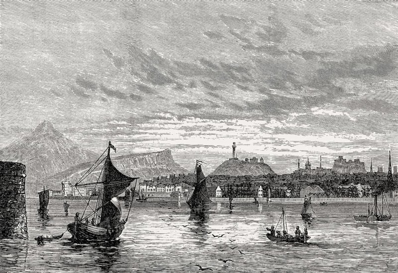 Leith Roads, Leith, Edinburgh, Scotland, 19th century