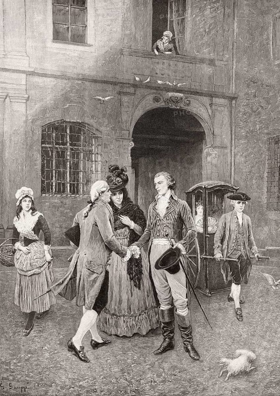 Friedrich Schiller at Stuttgart