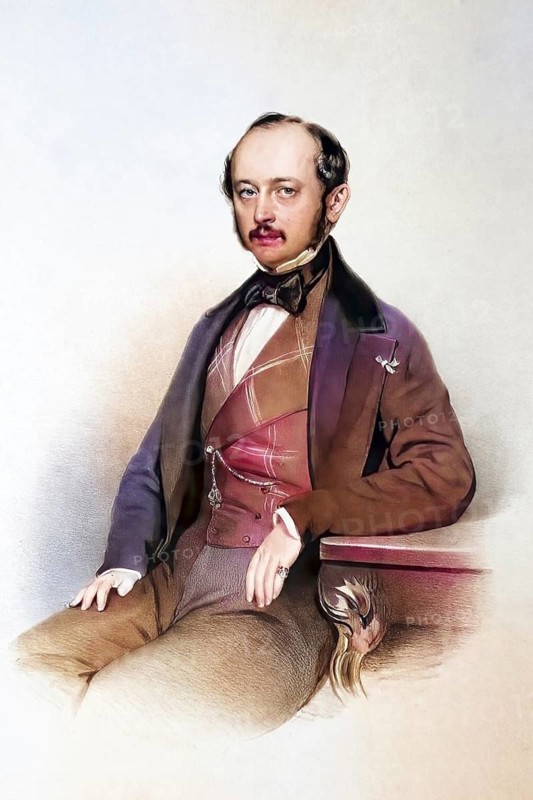 Josef Canofari (1790, 1872), Italian diplomat, Historical, digitally restored reproduction from a 19th century original, Record date not stated